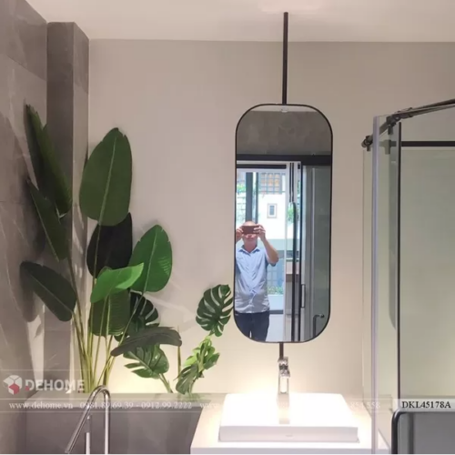 Gương phòng tắm inox sơn tĩnh điện DKL45178A