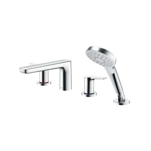 Bộ vòi xả bồn tắm kèm sen tắm GS (4 lỗ)