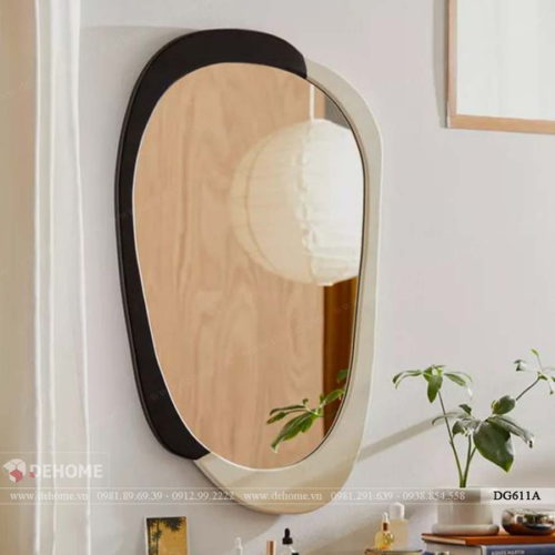 Gương Khung Gỗ Decor Treo Tường DG611A