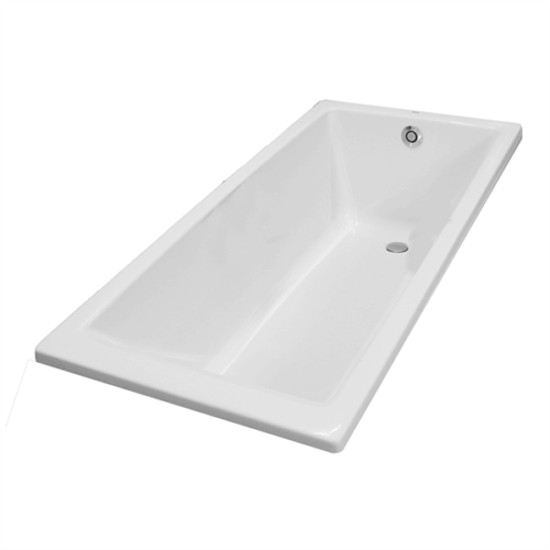 Bồn tắm nhựa không tay vịn, không yếm