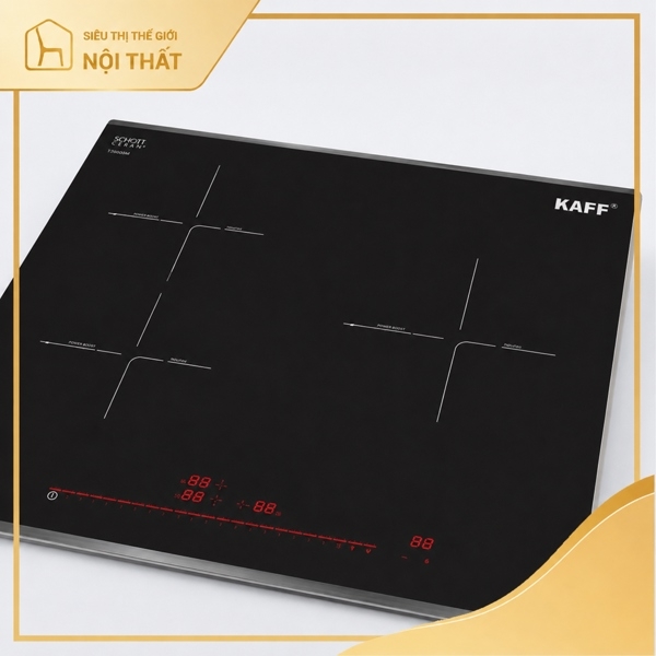 bếp từ 3 vùng nấu Kaff KF-HI5468SI