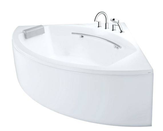 Bồn tắm ngọc trai góc có yếm