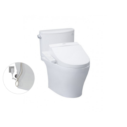 Bàn cầu hai khối, kèm nắp rửa điện tử WASHLET dòng C2