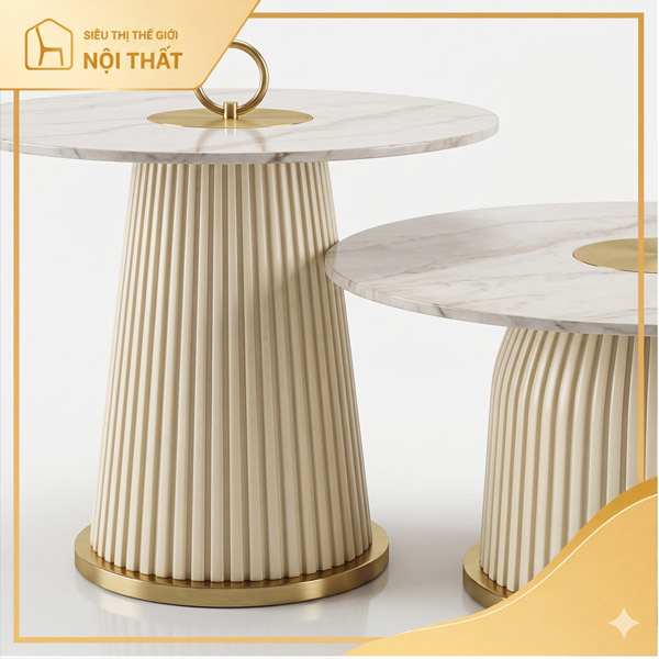 Bộ bàn trà hoa ép B21-31 - Ảnh 4