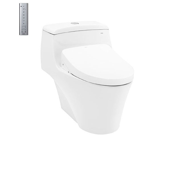 Bàn cầu một khối kèm nắp rửa điện tử WASHLET dòng S7