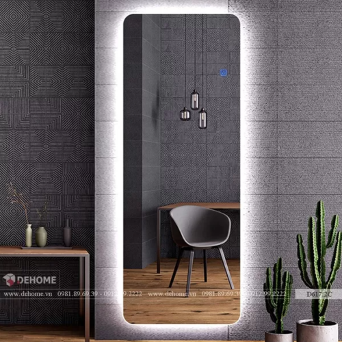 Gương toàn thân có đèn led D617.2C