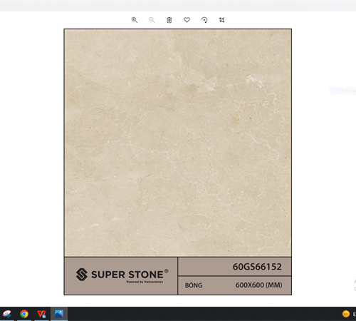 Gạch porcelain lát nền VOLCANO CREMA
