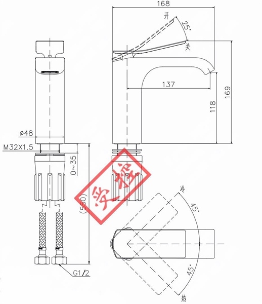Vòi Lavabo Rửa Tay Nóng Lạnh Jomoo 32405-673/HAS-Z - Ảnh 2