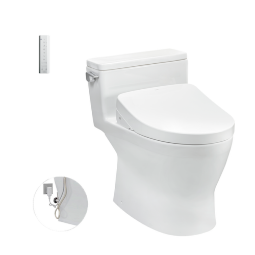 Bàn cầu 1 khối kết hợp nắp rửa điện tử WASHLET dòng S7