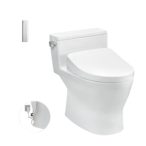 Bàn cầu 1 khối kết hợp nắp rửa điện tử WASHLET dòng S7