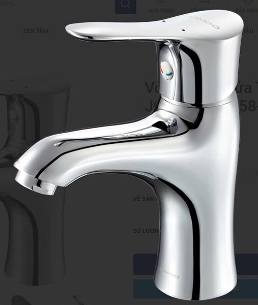 Vòi Lavabo Rửa Tay Nóng Lạnh JOMOO P32358-147/1B-Z