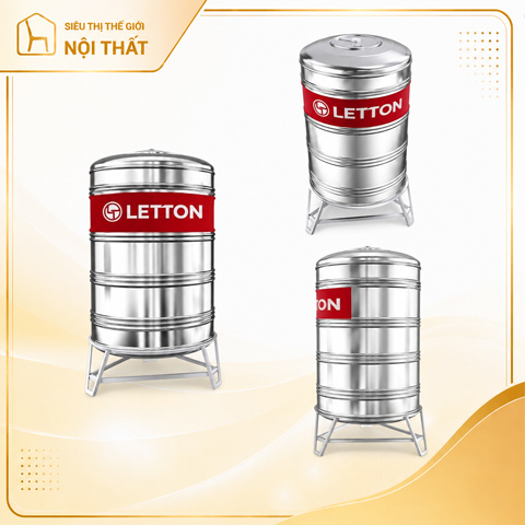 Bồn INOX 1000Đ LETTON