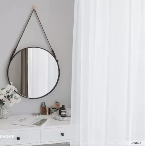 Gương Bàn Trang Điểm Dây Da DA60F
