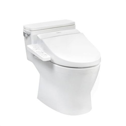 Bàn cầu một khối kèm nắp rửa điện tử WASHLET dòng C2