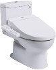 Bàn cầu hai khối, kèm nắp rửa điện tử WASHLET dòng C2