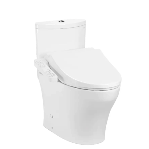 Bàn cầu 2 khối kèm nắp rửa điện tử WASHLET dòng C2 TCF23710AAA