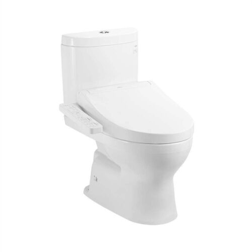 Bàn cầu hai khối, kèm nắp rửa điện tử WASHLET dòng C2