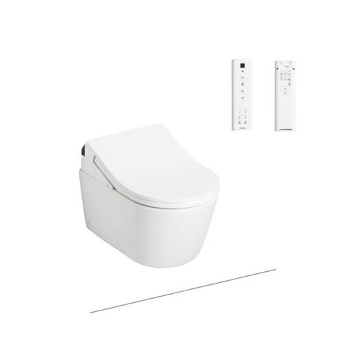 Bàn cầu treo tường kèm nắp rửa điện tử WASHLET seri RX (Có tính năng tự động xả) CW542HME5UNW1 TCF795C2Z#NW1 WH172AAT MB175M#SS
