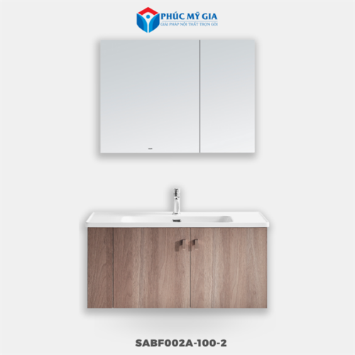 TỦ PHÒNG TẮM HIỆN ĐẠI SABF002A-100-2 / SABM002P-100-2