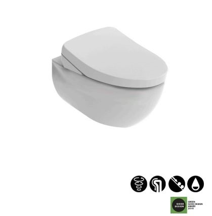TCF4911EZ#NW1 WH172AAT TCA464 MB174P#SS Bàn cầu treo tường giấu dây LP Series thế hệ mới, kèm nắp rửa điện tử WASHLET dòng S7 - TCF4911EZ