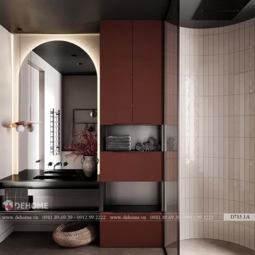 Gương Bàn Trang Điểm Có Đèn D715.1A