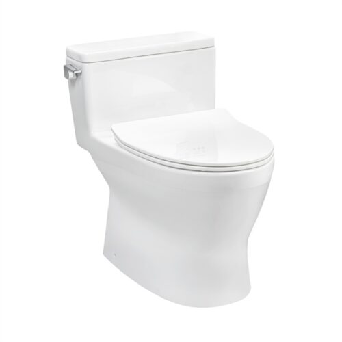 Bàn cầu một khối, nắp đóng êm TC600VS