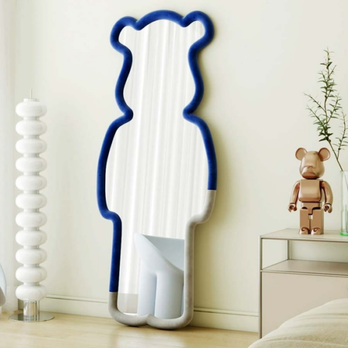 Gương Decor Soi Toàn Thân Viền Vải Nhung DV7518B
