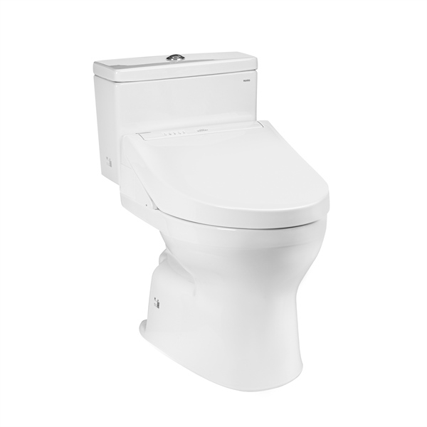 Bàn cầu 2 khối kèm nắp rửa điện tử WASHLET dòng C5