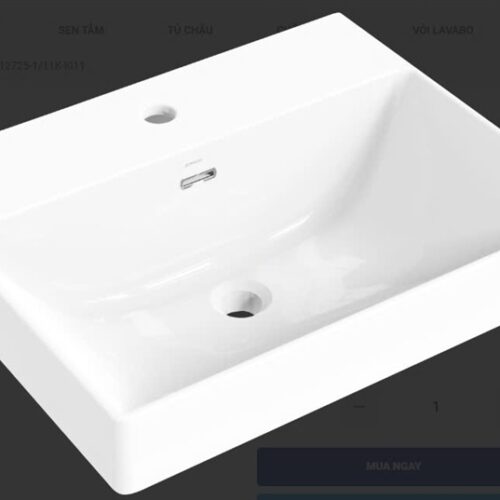 Chậu lavabo đặt bàn