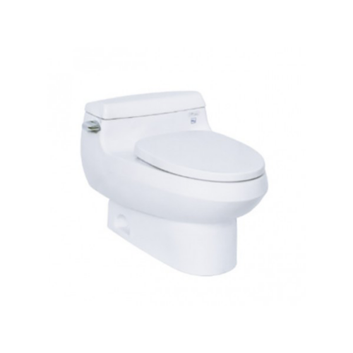 Bàn cầu một khối, nắp đóng êm TC385VS