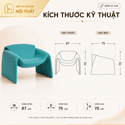 Ghế thư giãn Le club