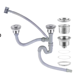 Chậu rửa INOX KF-P8143 - Ảnh 3