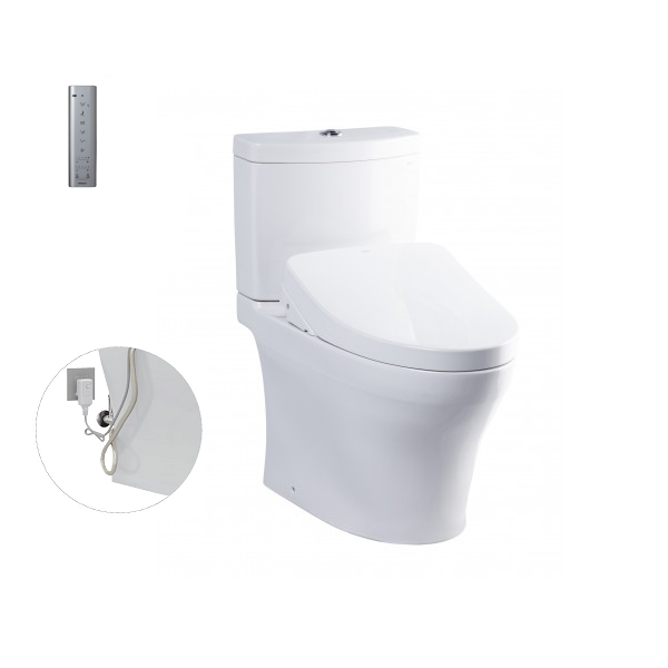 Bàn cầu hai khối kèm nắp rửa điện tử WASHLET dòng S7