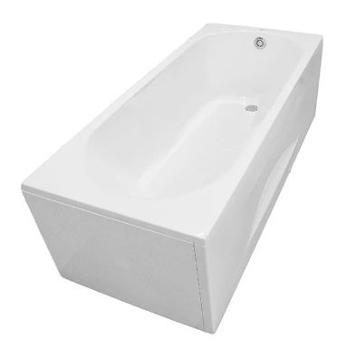 Bồn tắm nhựa không tay vịn