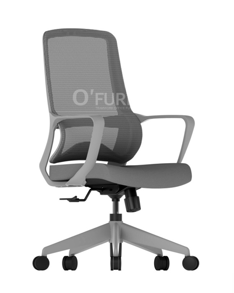 Ghế VP lưng trung, chân xoay Union 6G-ME - Ảnh 4