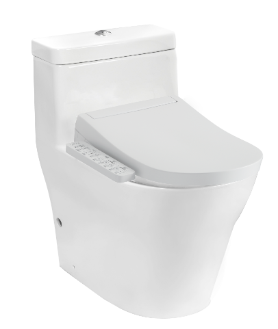 Bàn cầu một khối kèm nắp rửa điện tử WASHLET dòng S5