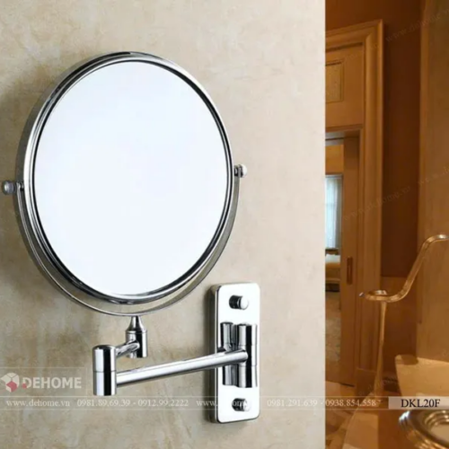 Gương Gắn Tường Nhà Tắm Khung Inox DKL20F