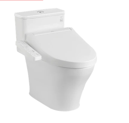 Bàn cầu 1 khối kèm nắp rửa điện tử WASHLET dòng C2
