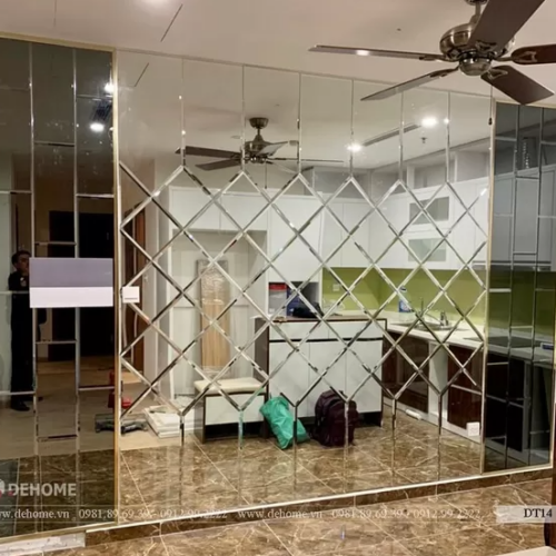 Gương Trang Trí Dán Tường DT14