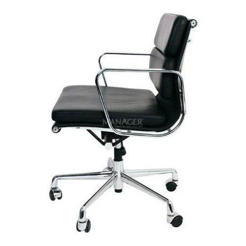 Ghế lưng trung, thư giãn Eames Aluminum 1-MR