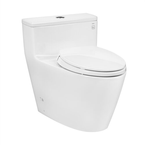 Bàn cầu 1 khối kèm nắp đóng êm TC393VS