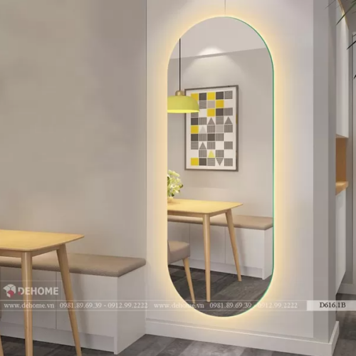 Gương Đứng Có Đèn Led D616.1B