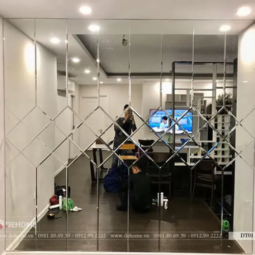 Gương Trang Trí Dán Tường DT01