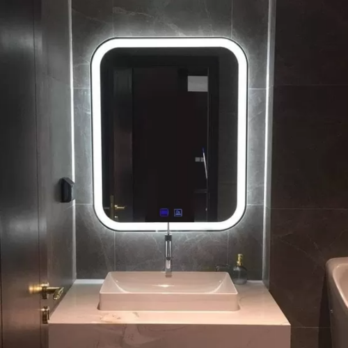 Gương Nhà Tắm Hình Chữ Nhật Có Led D79.4B