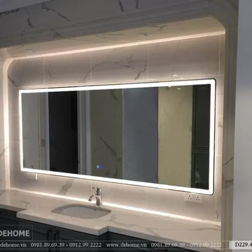 Gương Nhà Tắm Ngoại Cỡ Hình Chữ Nhật D229.4A