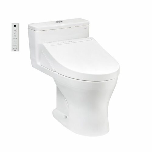 Bàn cầu một khối kèm nắp rửa điện tử WASHLET dòng C5