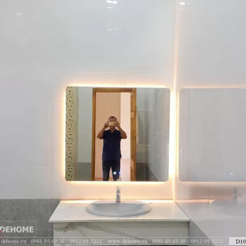 Gương Treo Nhà Tắm Có Đèn D910.4A