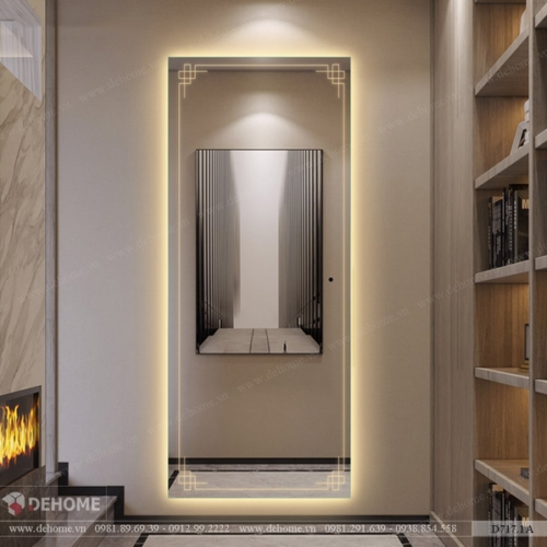 Gương đứng toàn thân có đèn led D717.1A
