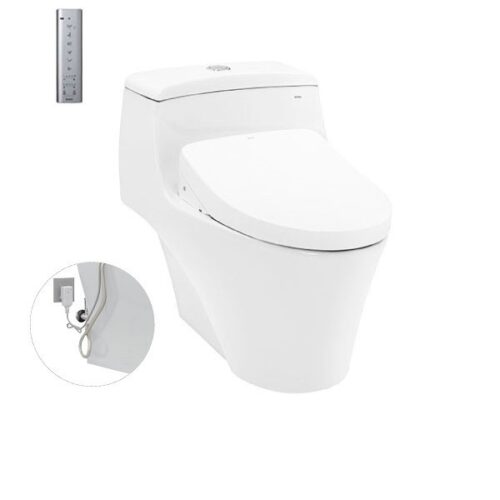 Bàn cầu một khối kèm nắp rửa điện tử WASHLET dòng S7