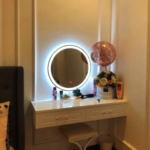 Gương Led Bàn Trang Điểm Hình Tròn D60.2F